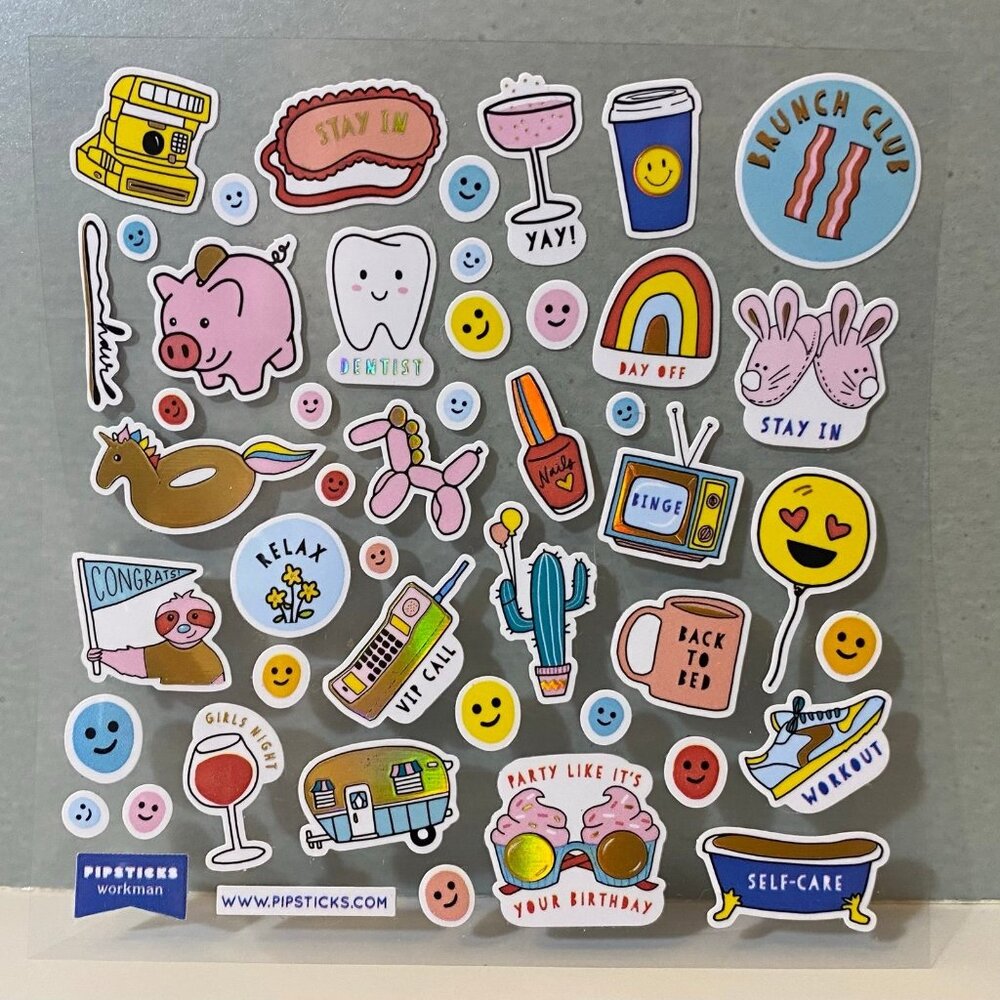 Pipsticks Workman Stickers